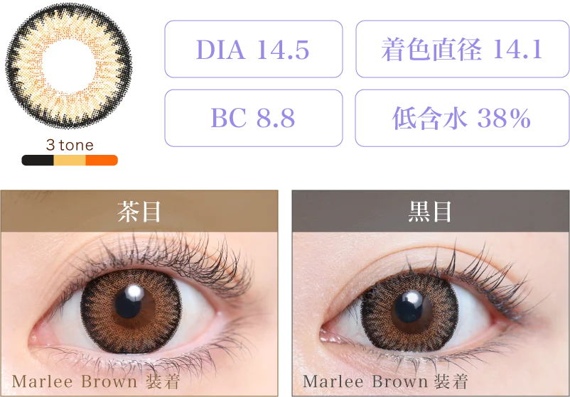 Marlee Brown 着画&スペック