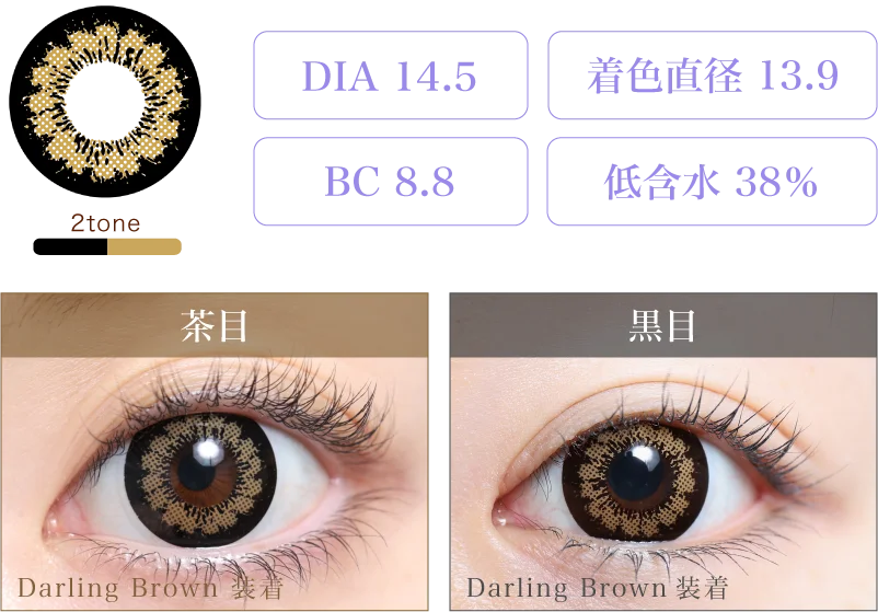 Darling Brown 着画&スペック